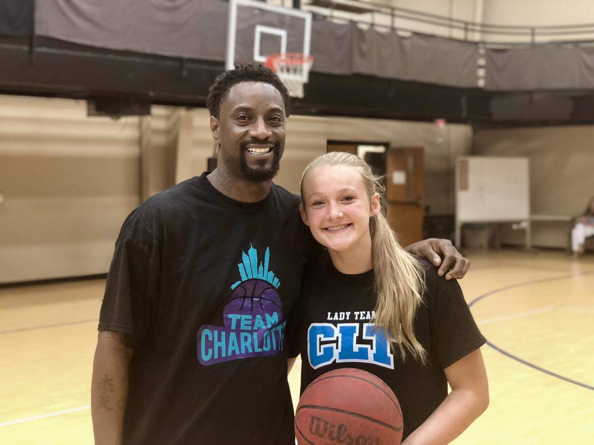 Former UNC point guard Jeff McInnis has been working with Davidson Day sophomore star Mallorie Haines since she moved to the Charlotte-area with her family two years ago.