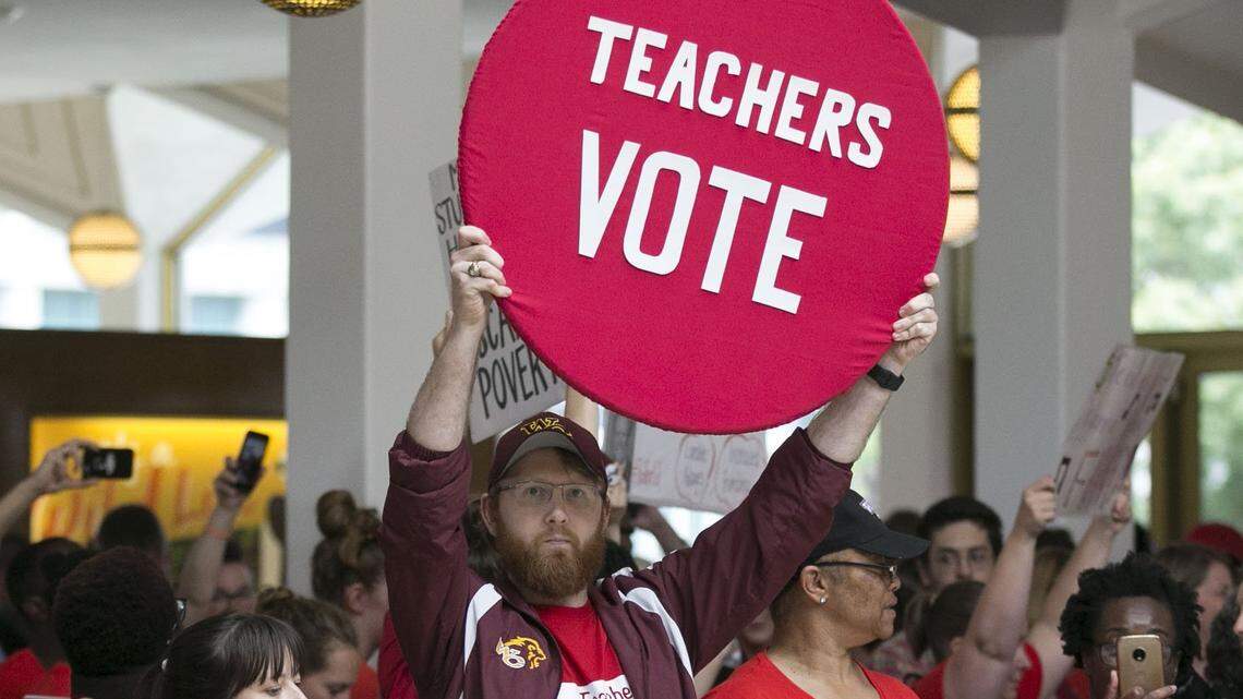 Raising teacher pay to the national average is one area in which Republicans and Democrats can work together in the General Assembly.