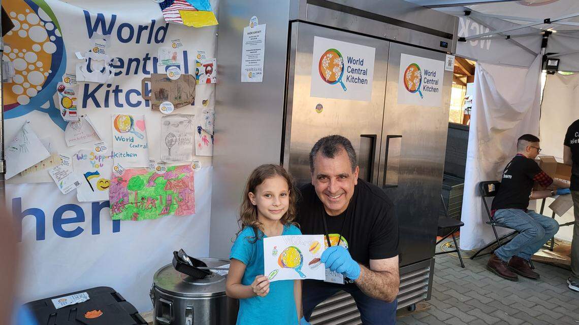 Chef Robert “Ernie” Alder has traveled overseas to help feed Ukrainian refugees with World Central Kitchen.
