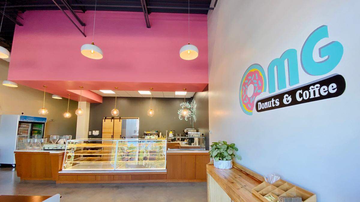 OMG Donuts & Coffee opens Monday, Oct. 18 in MoRA. In addition to doughnuts, the shop will have espresso drinks, hand scooped ice cream and both Pure Intentions and Cafe Du Monde coffee.