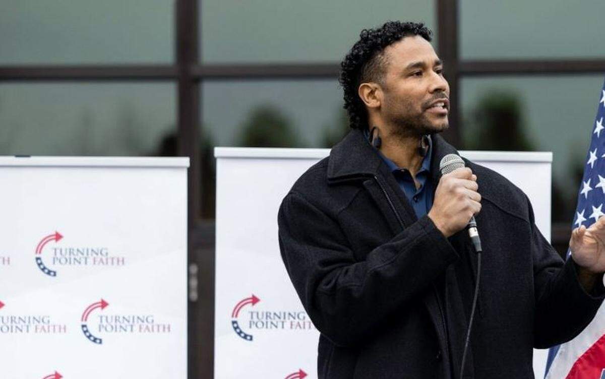 Brian Echevarria, head of the Cabarrus County Republican Party, called current county commissioner Kenny Wortman “a turncoat” for leaving the GOP.