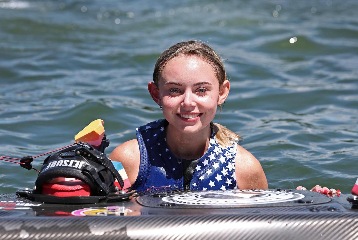 Anna Burk, a 17-year-old junior at Lake Norman High School, is one of the best motosurfers in the world. She and her father are both on Team USA and will compete in the MotoSurf World Championship in Chengdu, China, in August.