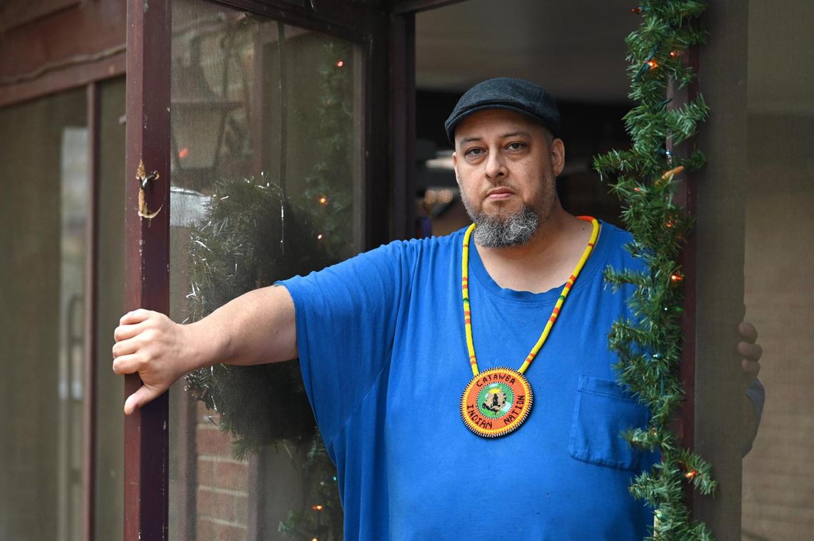 Catawba Nation member Justin Johnson lives off his tribe’s reservation but remains connected to its culture. Success of Two Kings Casino is vital to protect and nurture that culture, he says.