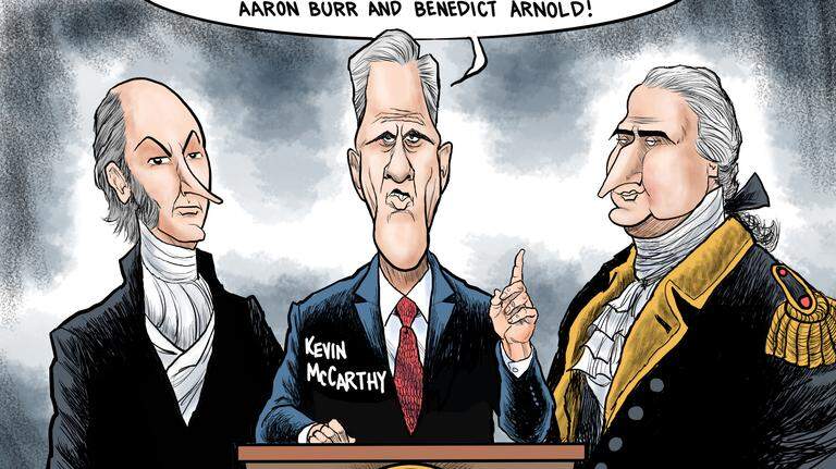 Kevin Siers cartoon: Jan. 6 committee dismembers