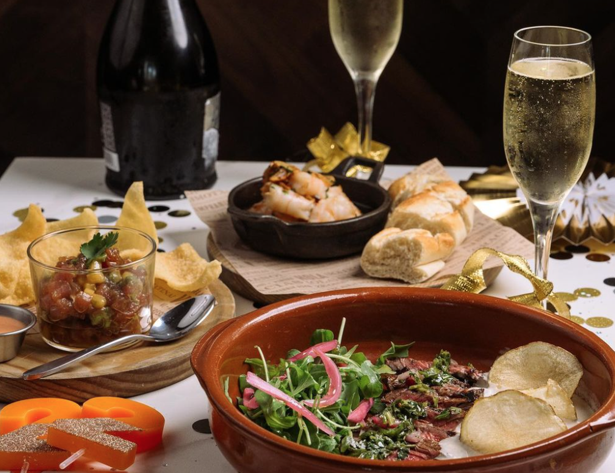 Bulla Gastrobar’s New Year’s Eve Party incldues a four-course prix-fixe menu.
