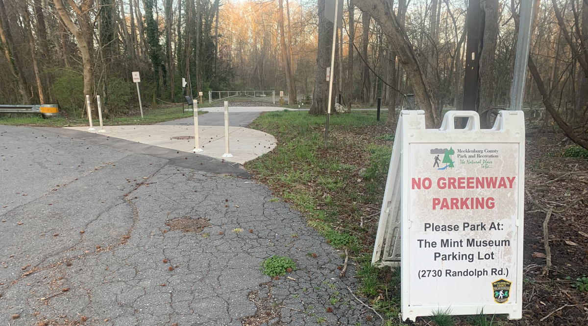 No parking means no parking. Park and Rec officials are serious about enforcing the no parking signs on the Meadowbrook Lane side of Briar Creek Greenway.
