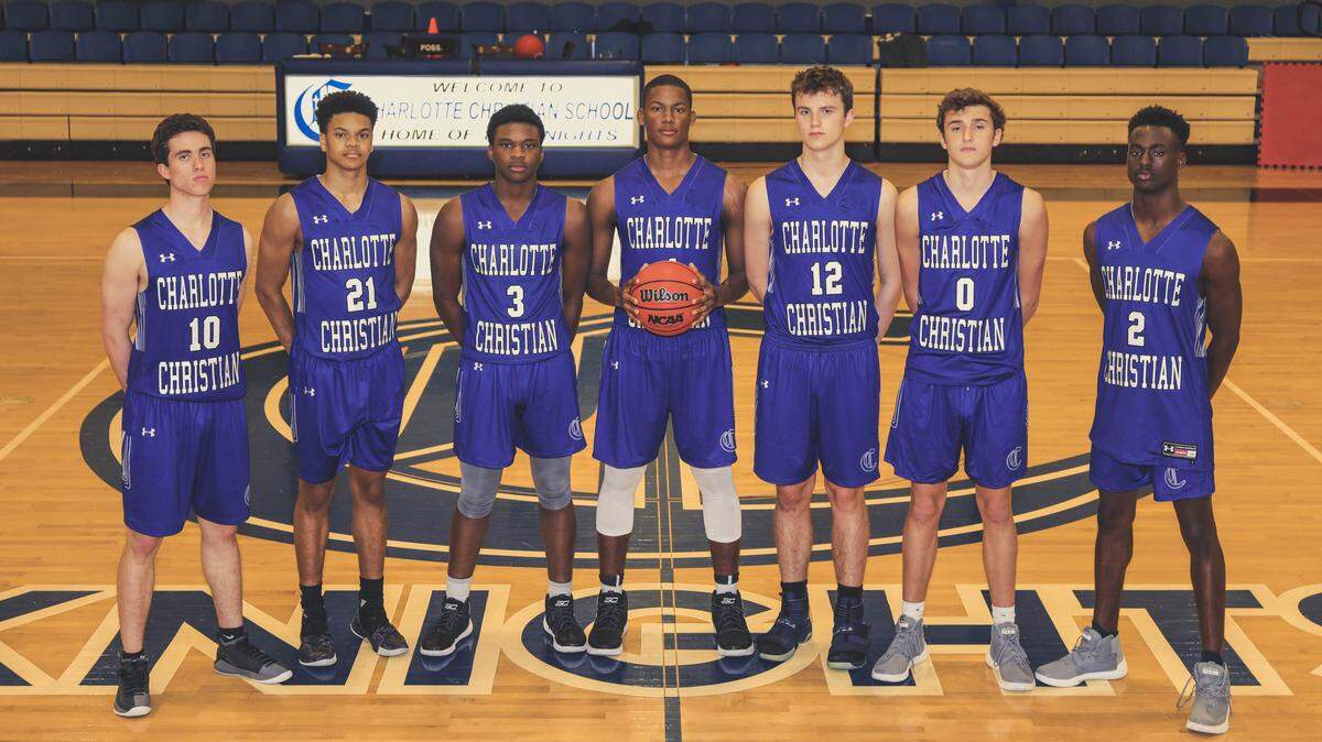 Charlotte Christian’s boys basketball team nearly scored 100 points in its season debut Tuesday
