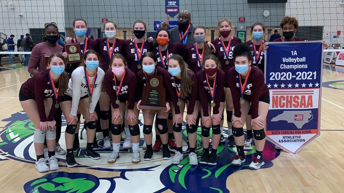 East Wake volleyball win NCHSAA 1A state championship with big 4th set rally