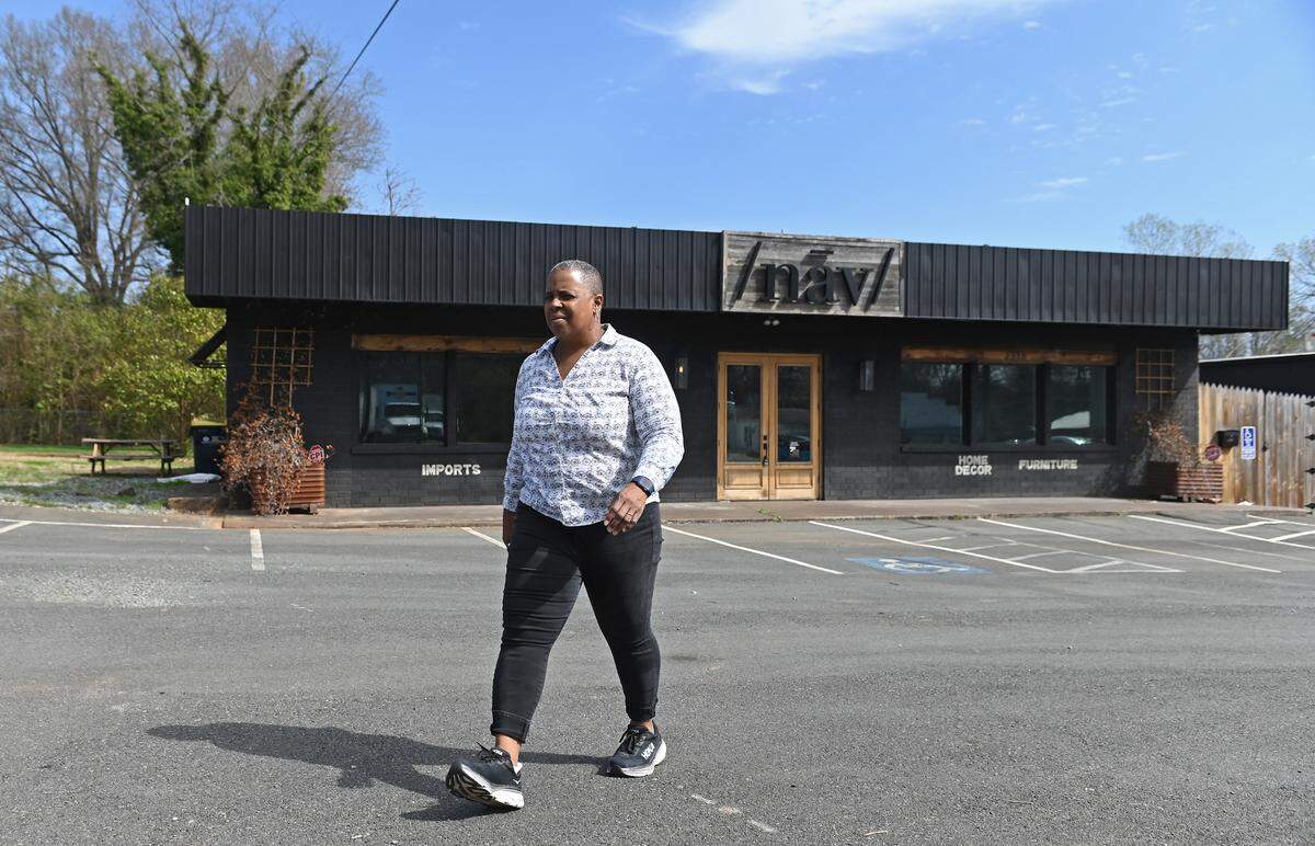 As one of only a few Black developers in Charlotte, Dianna Ward has worked to redevelop two commercial properties in the West End.