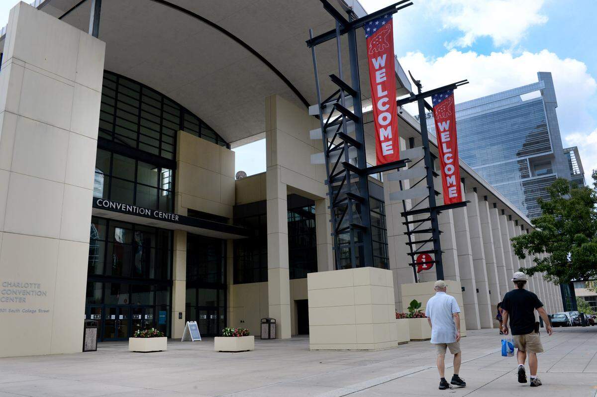 The Republican National Convention will hold the formal nomination of President Donald Trump and Vice President Mike Pence in the Richardson Ballroom at the Charlotte Convention Center, Monday, August 24, 2020 in Charlotte, NC.