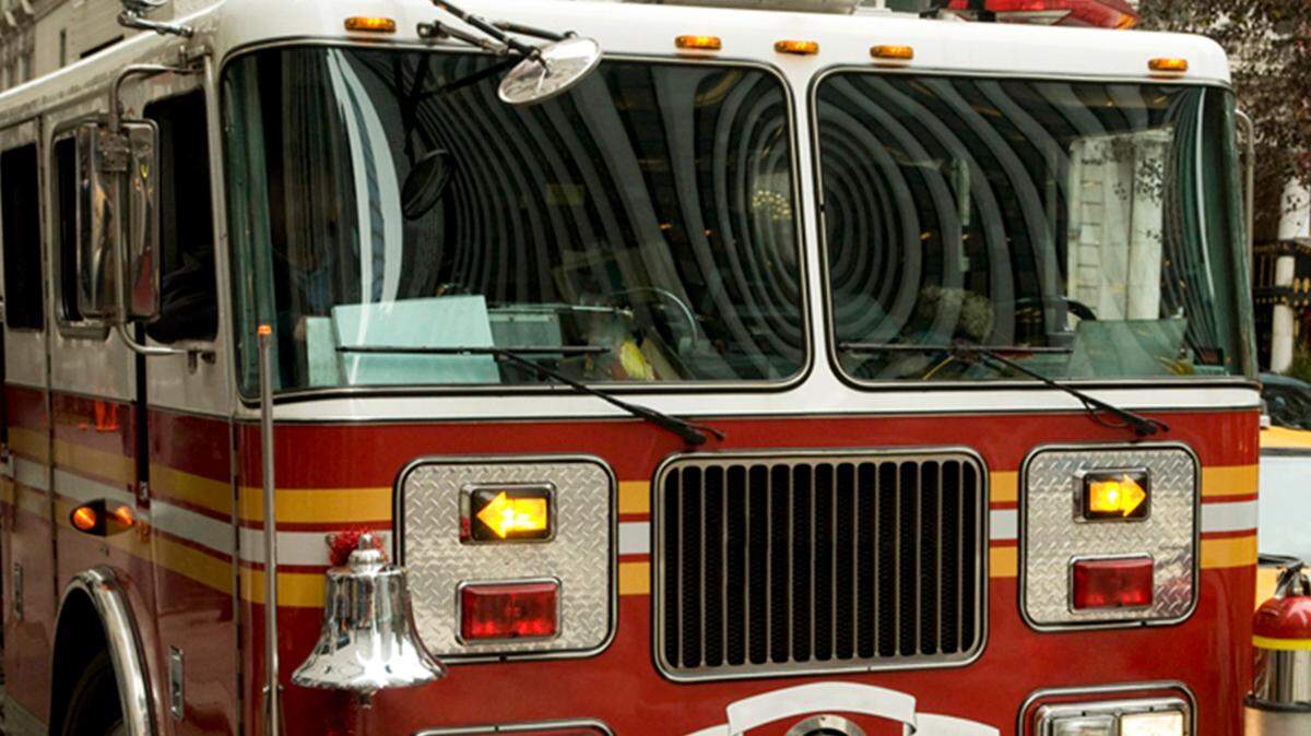 Fire truck.