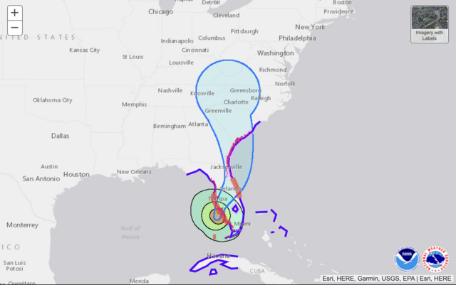Weather graphic could predict Hurricane Ian’s path | Charlotte Observer