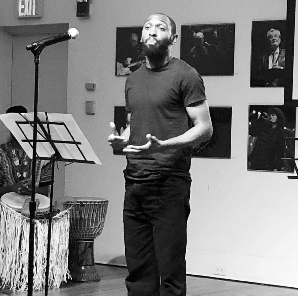 Devin Clark at the first Muddy Turtle Talks.