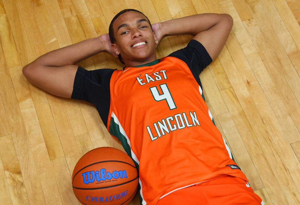 All-Observer boys team member Jaxon Dollar of East Lincoln on Friday, March 27, 2026.