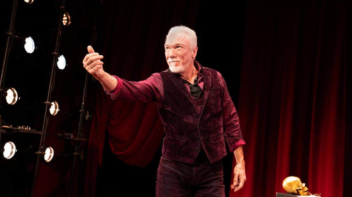 Patrick Page in “All the Devils are Here.” He’s bringing his one-man play to UNC Charlotte for an invited university audience March 2. It’s about how Shakespeare invented the villain.