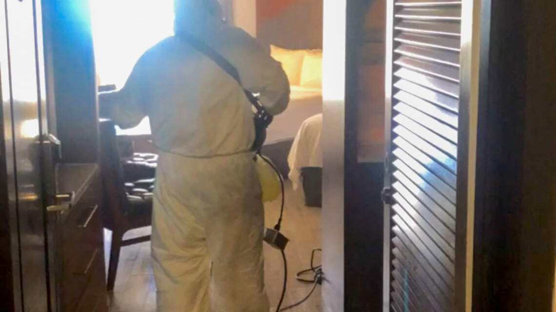 When traveling during COVID-19 evokes ‘Ghostbusters’ imagery, a la full hazmat suits