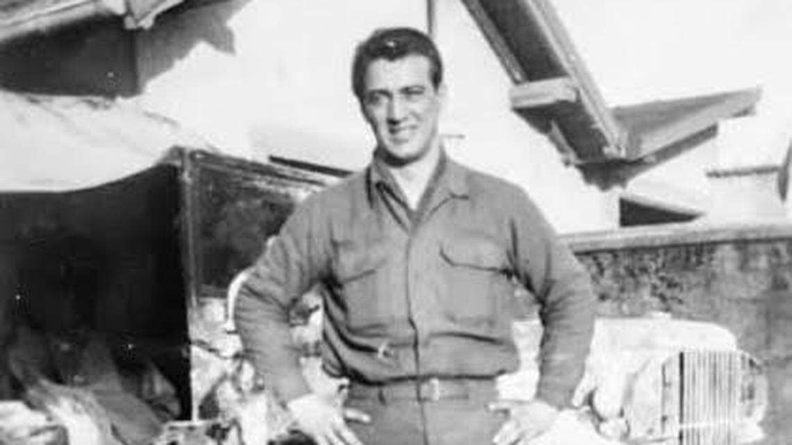 George Dramis during World War II
