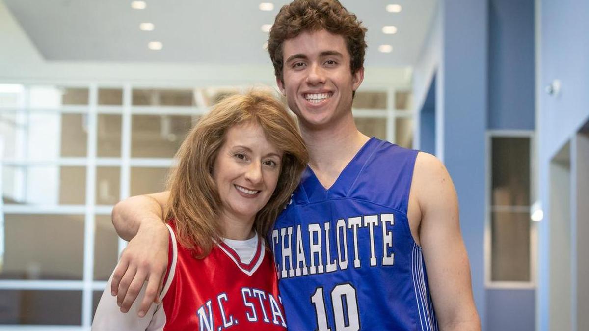 Charlotte Christian’s JC Tharrington, who has committed to Appalachian State, learned basketball from his mother Nicole (Lehmann) Tharrington, who played at N.C. State under coach Kay Yow, and his grandfather, George Lehmann, who played professionally.