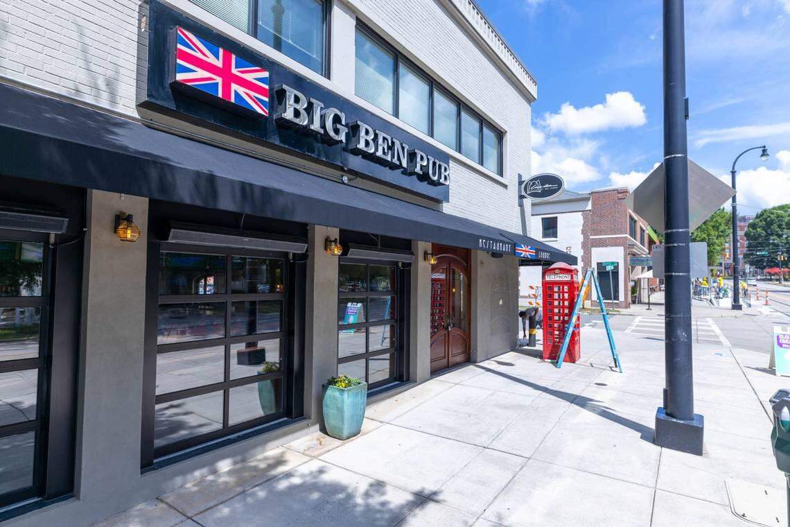 Order some British pub food at the new Big Ben Pub location.