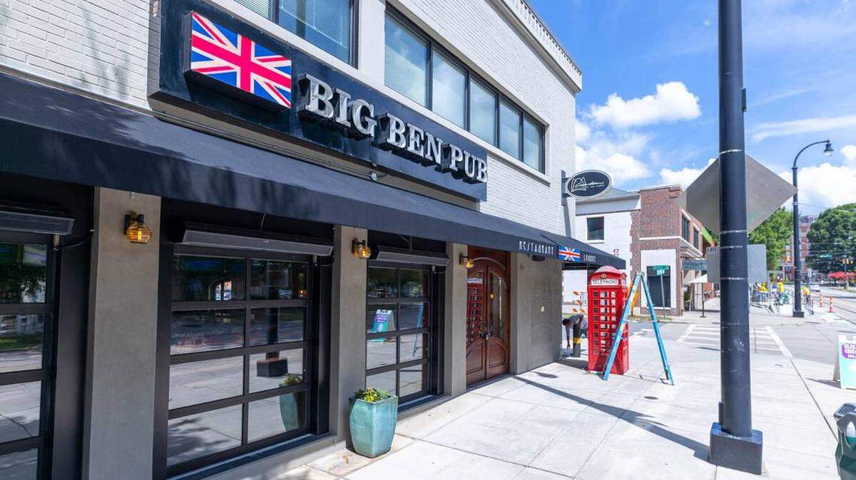 Enjoy British pub food at the new Big Ben Pub location while watching the Olympics.