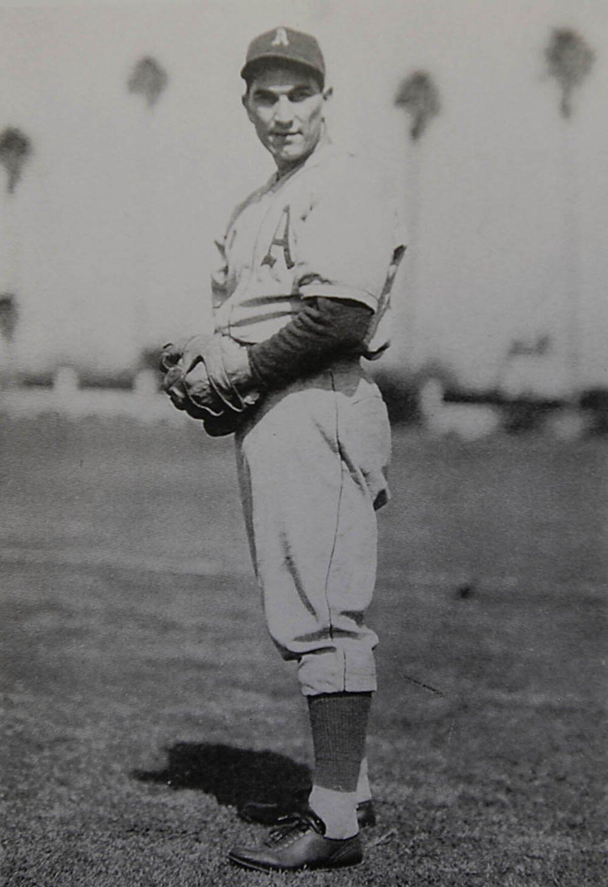 A photo of former Major League Baseball player Fred Caligiuri. Caligiuri, 99, is the oldest living former MLB player.