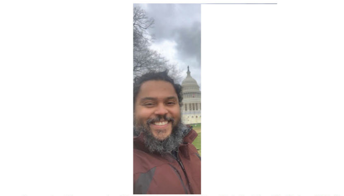 John Joseph Carl posted a selfie at the U.S. Capitol riot on Jan. 6, 2021, before he became a police officer. He’s now under federal indictment.