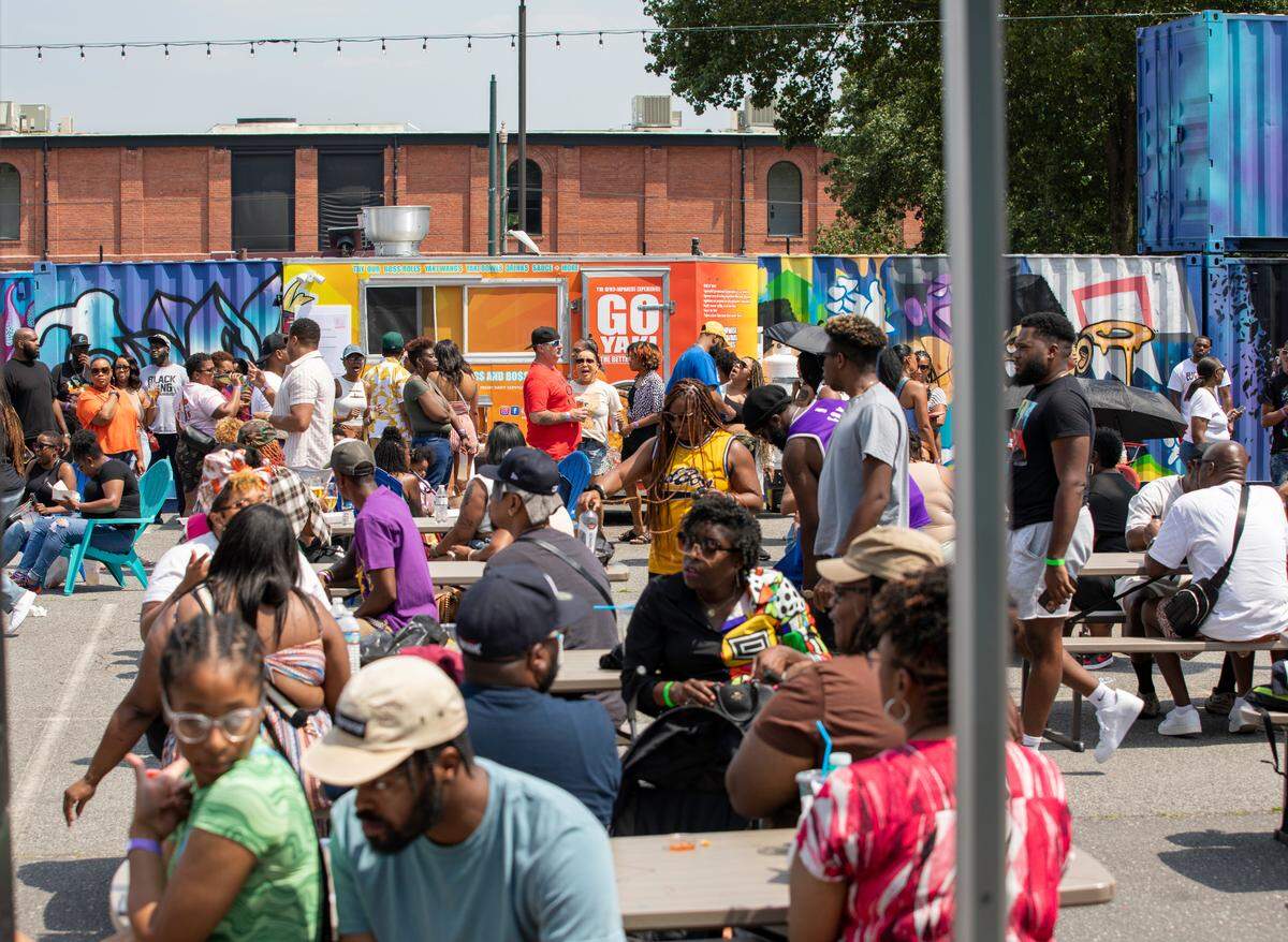 Bites on Seventh will be held across multiple blocks in the First Ward area of uptown.