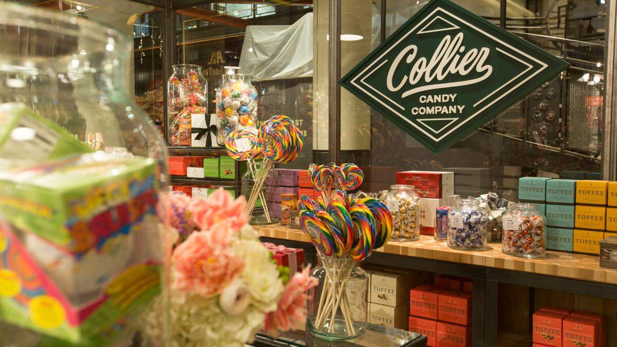 Collier Candy Company is opening next to Xiao Bao and Zukku Sushi in Optimist Hall.
