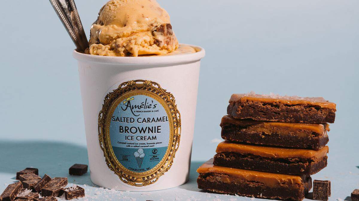Salted Caramel Brownie.