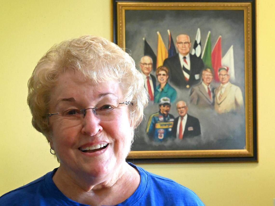 Nancy Daughtry is the daughter of former NASCAR Winston Cup Series stock car owner and President of North Carolina Motor Speedway L.G. DeWitt. North Carolina Motor Speedway is known today as Rockingham Speedway aka. The Rock.