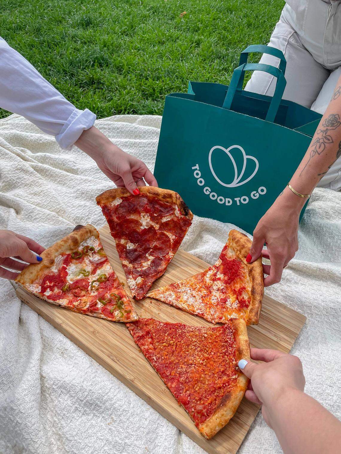 Too Good To Go offers food from participating restaurants and stores at a discounted price.