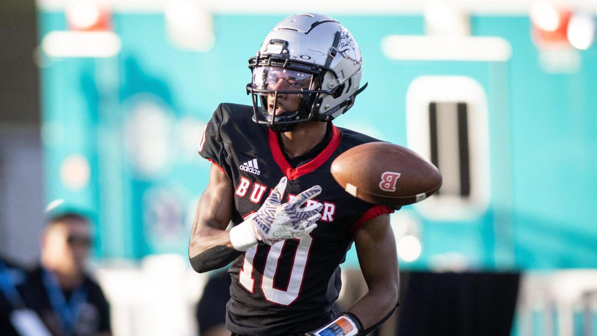 The Butler Bulldogs would play the Richmond Raiders at Memorial Stadium at the Carolina Panthers Big Friday Football event Saturday August 28, 2021.