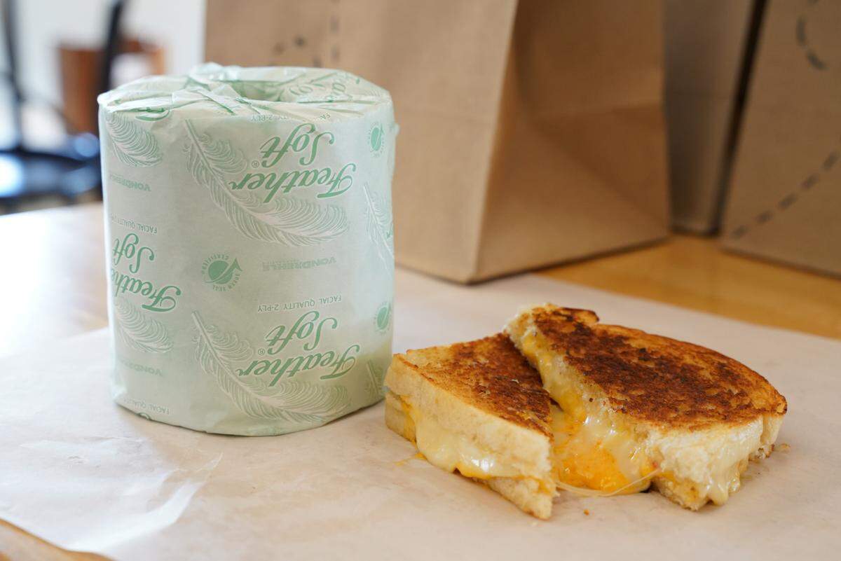 At Paper Plane Deli in the Belmont neighborhood of Charlotte, you could pick up a free roll of toilet paper when you stop in.