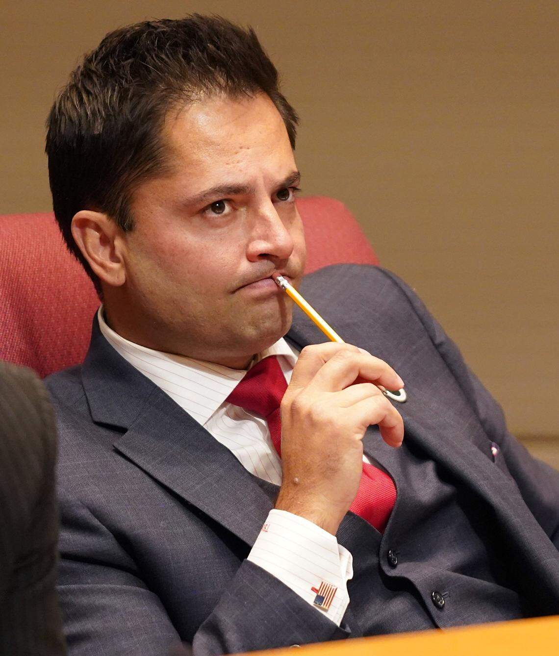 Charlotte City Council member Tariq Bokhari is running for reelection as the Republican candidate in the July municipal election for District 6.