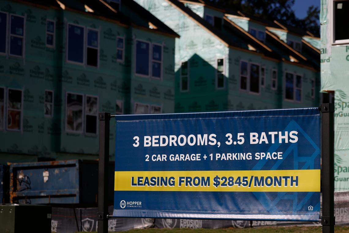 Rents for a three-bedroom townhome unit will start at $2,845 at Crossings at NoDa. The project sits in the Sugar Creek neighborhood. Many on social media raised their eyebrows at the price.