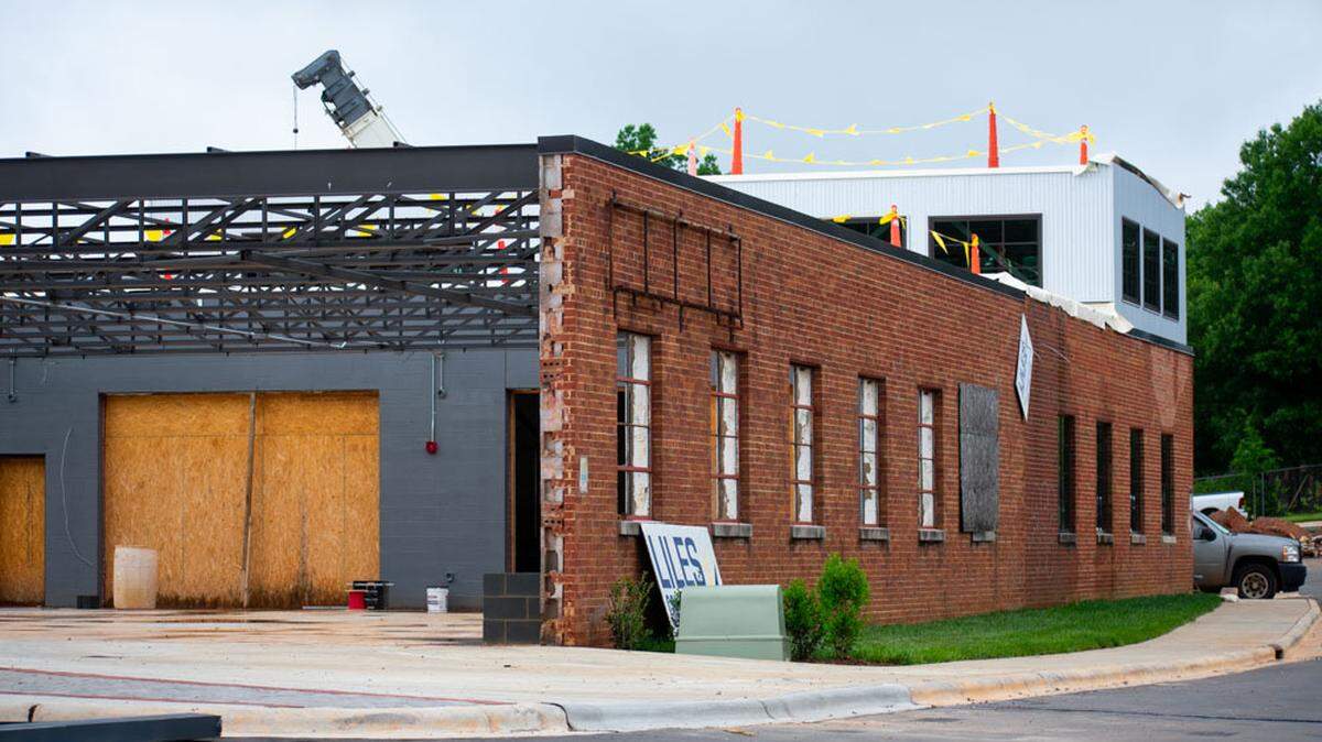 The vibe in West Morehead is what drew Legion Brewing to its new space. “We love being in neighborhoods,” founder Phil Buchy said.