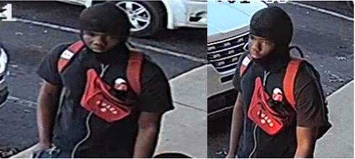 Charlotte-Mecklenburg police are looking for this person who may have been involved in a homicide near South End last week.