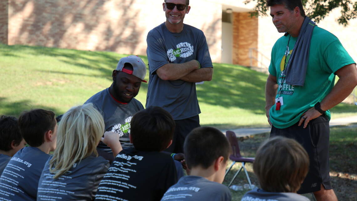 He’s been in a wheelchair all his life. What does he think he can teach boys about running?