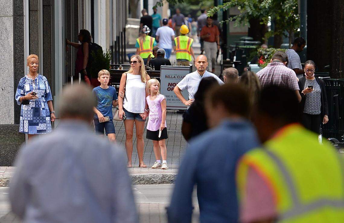 Charlotte was just one of 14 cities around the country that gained 100,000 people or more in the past decade, according to the 2020 Census.