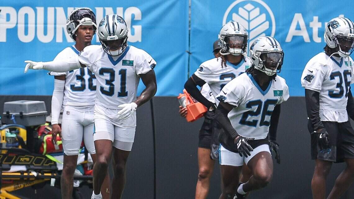 How Panthers are testing homegrown defender’s versatility in minicamp workouts