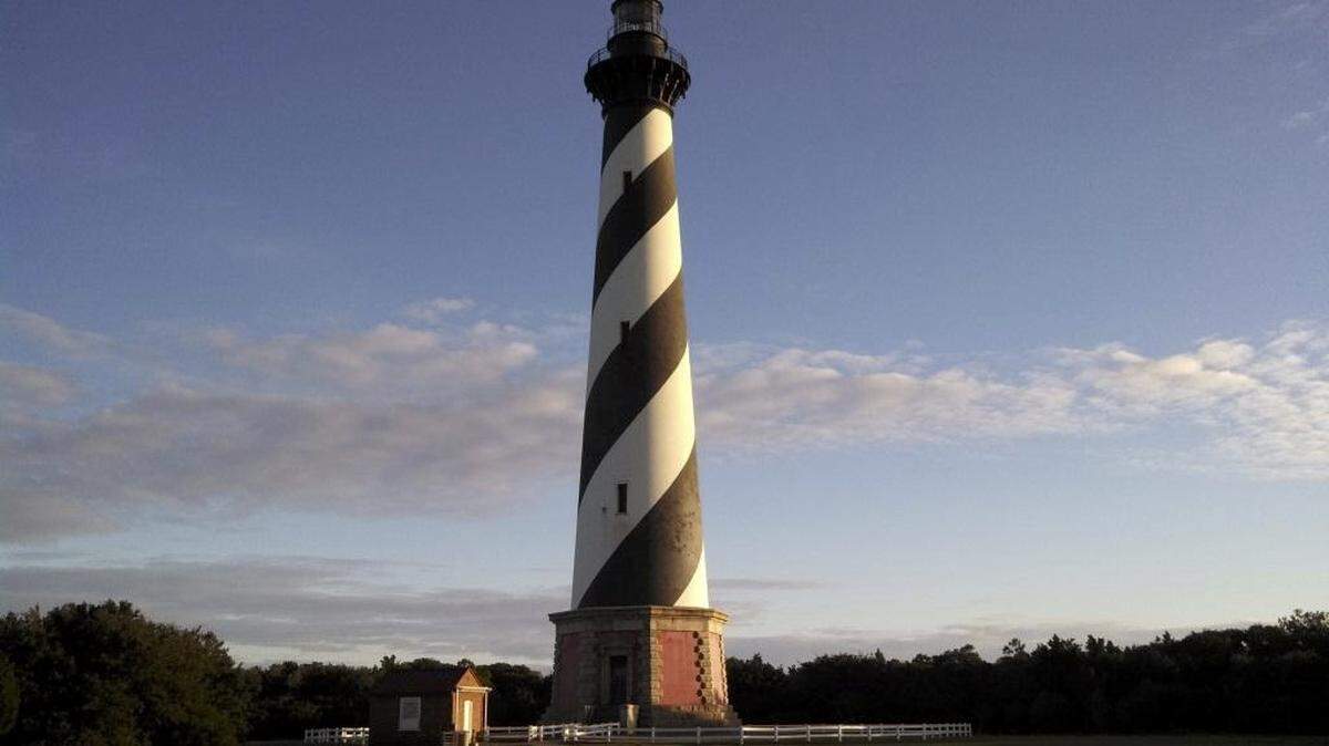 The Cape Hatteras Lighthouse is a top attraction at Cape Hatteras National Seashore, where an acre of land burned suspiciously on Friday. National Park Service Photo