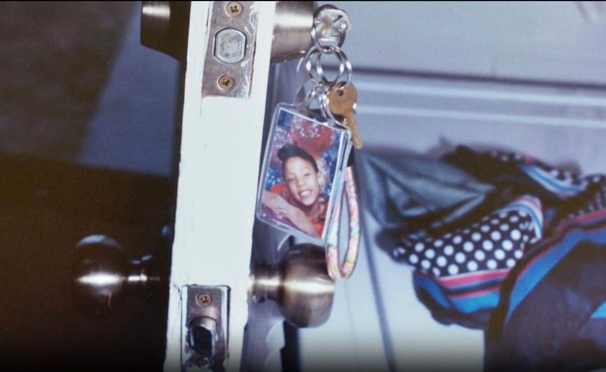 Vanessa Mack’s key fob with the photos of her daughters was found in the back door of her home the morning after her murder in February 1994.