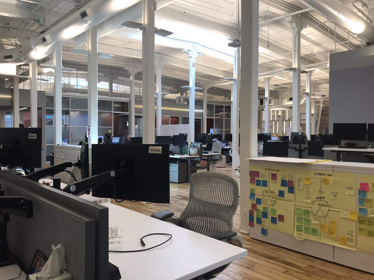 Last month, Duke Energy moved about 400 employees into its 83,000 square-foot space at Optimist Hall, a renovated former textile mill near NoDa and Optimist Park.