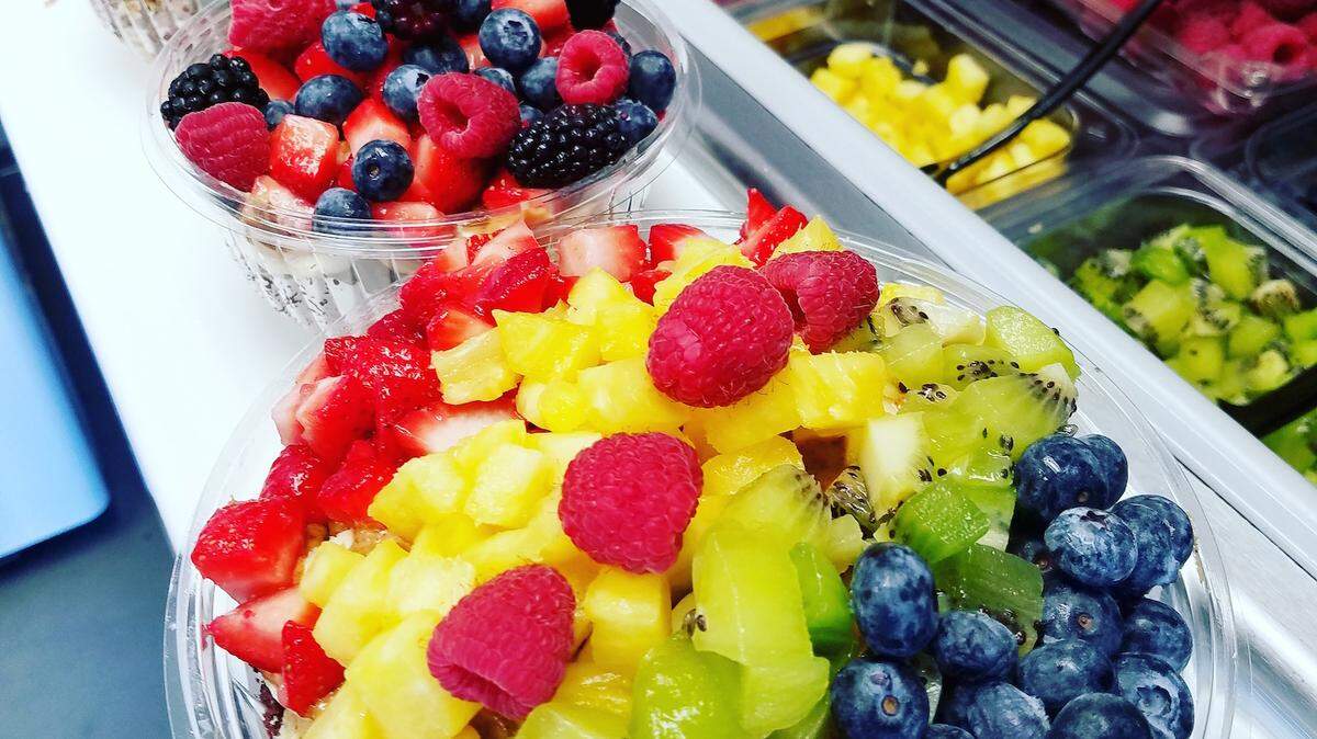 Rico’s Acai is known for health-focused bowls, including fruit, grains and nuts.