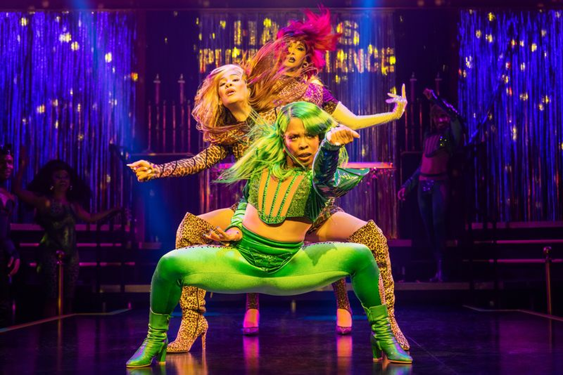 From top, Leiomy as ‘Macavity,’ Kya Azeen as ‘Etcetera’ and Dava Huesca as ‘Rumpleteazer’ from “Cats: The Jellicle Ball.”