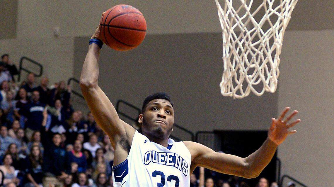 Queens University's Todd Withers didn't go to a Division-I school (or transfer to one), but his time training at IMG Academy proved to him that he belonged in NBA tryouts. He has had four of them, including one with the Charlotte Hornets.