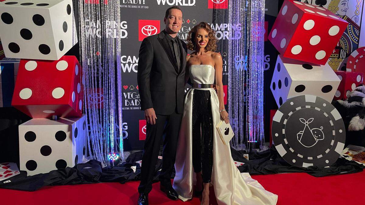 Kyle and Samantha Busch’s Bundle of Joy Fund recently held its annual silent auction fundraiser, themed Vegas Baby.