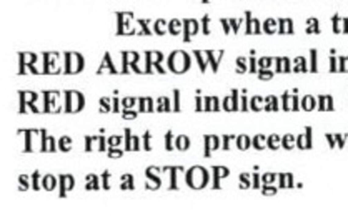 Think again about that right turn on red
