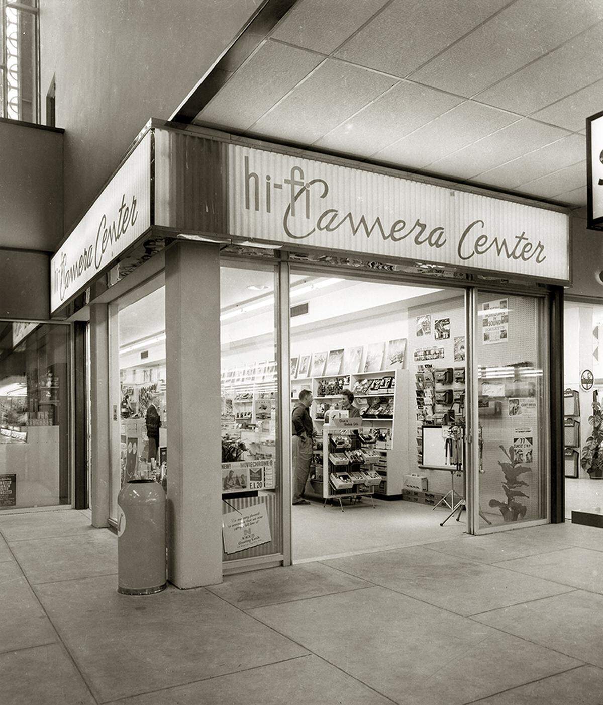 Opening day in 1959 at Neil Biggs’ camera shop in Charlottetown Mall. More than 60 years later, the business is still operating at its current location on Kings Drive.