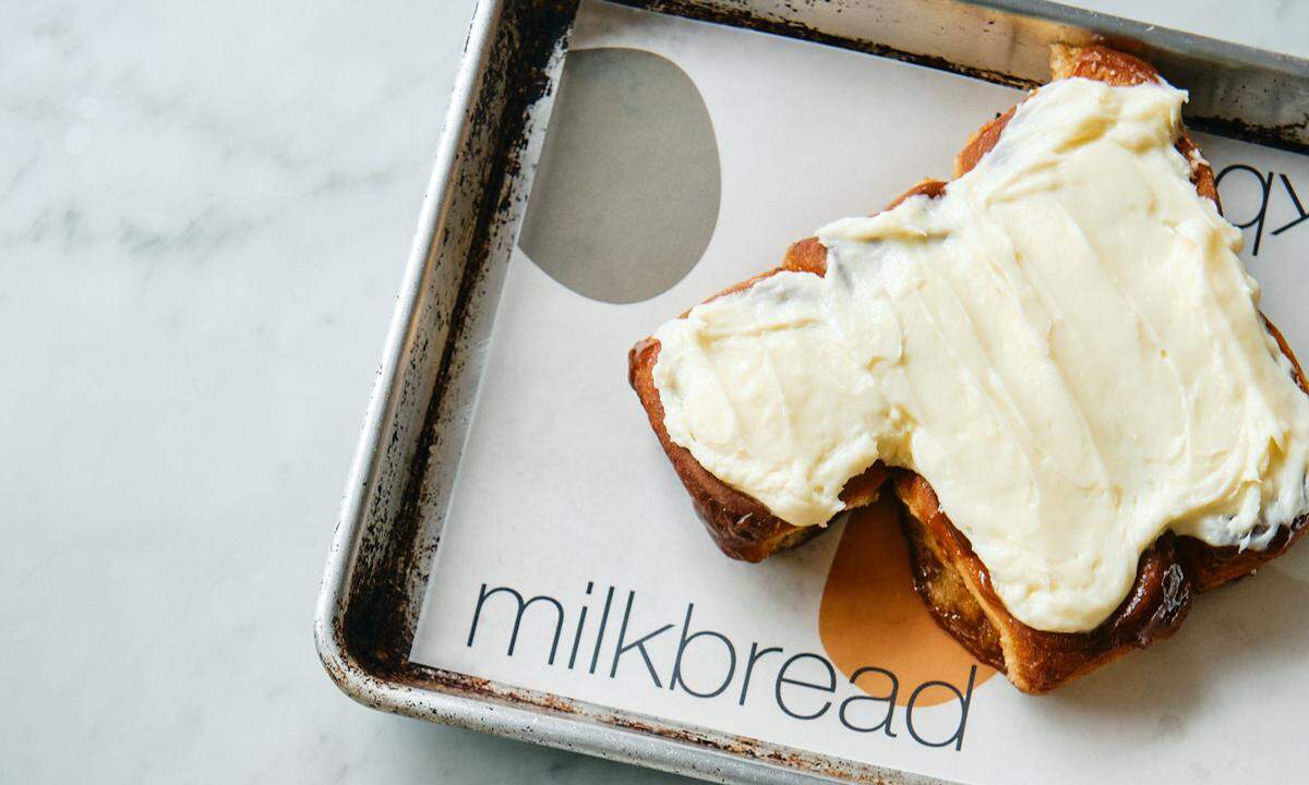 You can find milkbread cinnamon rolls on the menus at both Kindred and Milkbread restaurants.